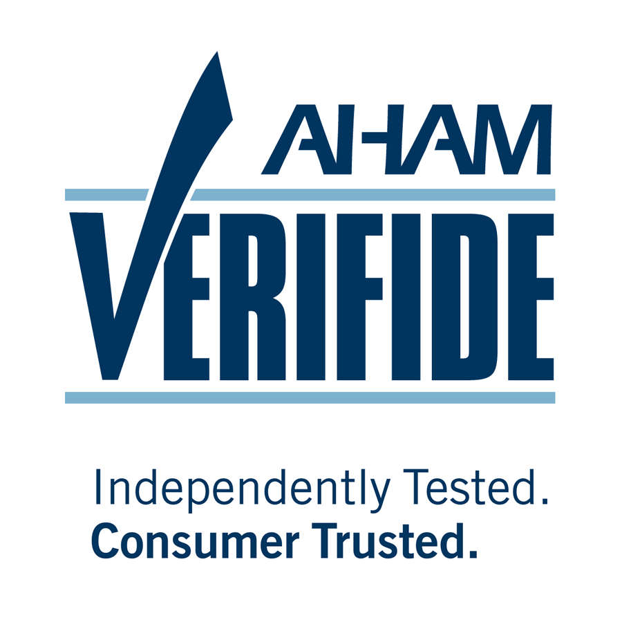 AHAM Certified - clean air